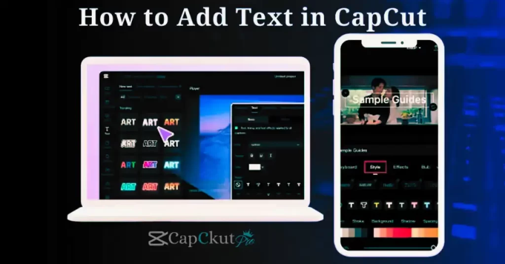 How to Add Effect in Text CapCut