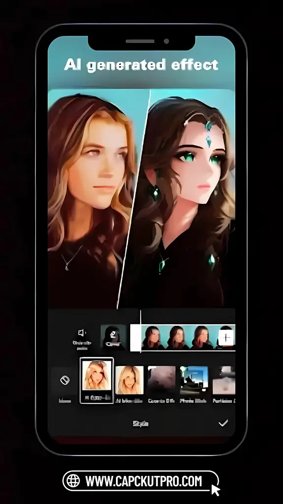 CapCut Mod APK UI 1
